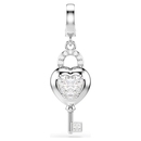 Swarovski Idyllia Szív és kulcs charm - 5742957 Swarovski Idyllia Szív és kulcs charm - 5742957