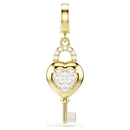 Swarovski Idyllia Szív és kulcs charm - 5742959 Swarovski Idyllia Szív és kulcs charm - 5742959